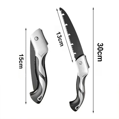 Gardening Portable Saw Secateurs Outdoor Logging Folding Hand Saw For the Garden Multifunctional Pruner Grip Tok Foldable Tools